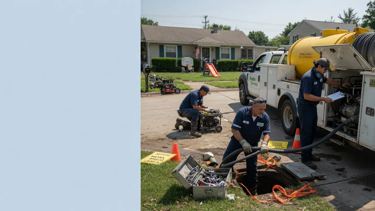 Septic Tank Pumping in Meadow, TX near me